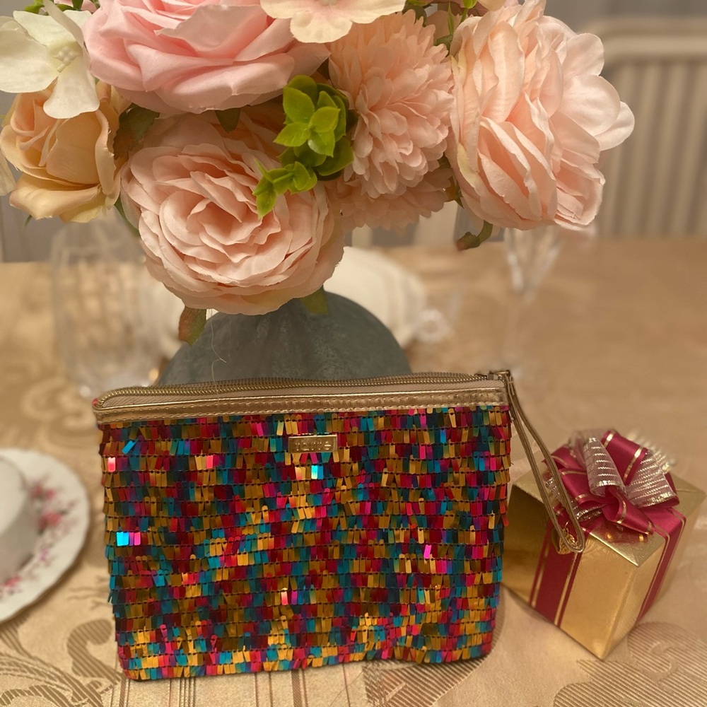 Tarte colorful wristlet